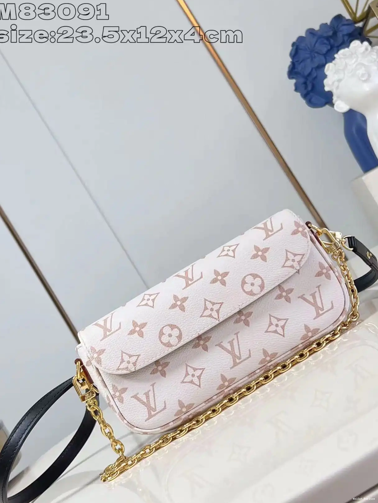 on Louis Vuitton Chain Ivy-23.5*12*4.3cm Wallet 0630